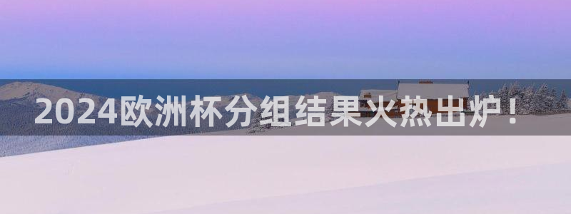 2024正规欧洲杯平台|2024欧洲杯分组结果火热出炉！